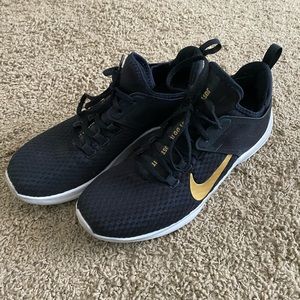 Nike Black and Gold Size 10